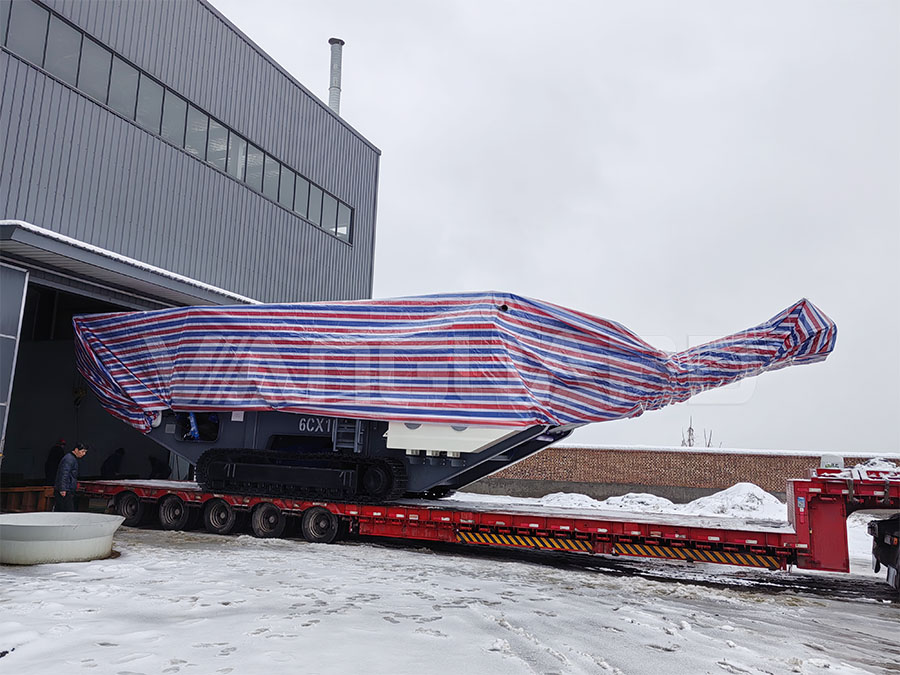 6cx106履帶破碎站打包裝車