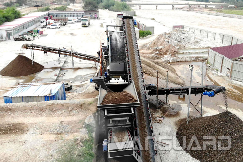 移動式建筑垃圾處理生產線